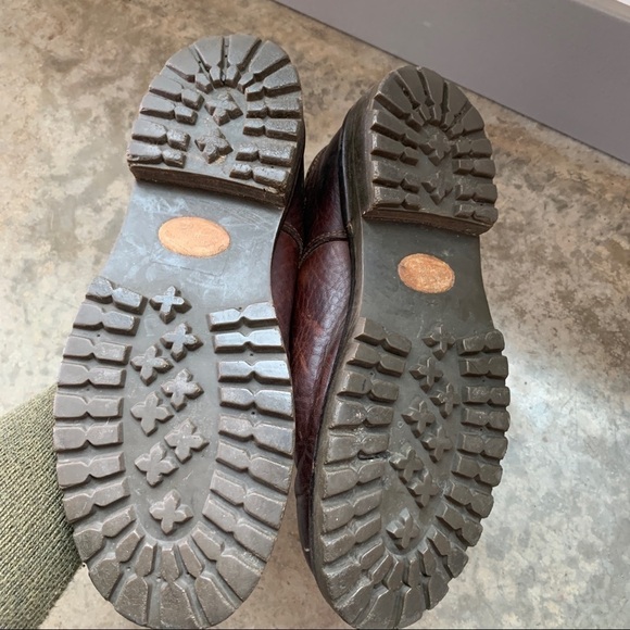 Frye Hunter Lace Leather Lace Up Casual Shoes Size 8.5 - Picture 3 of 14